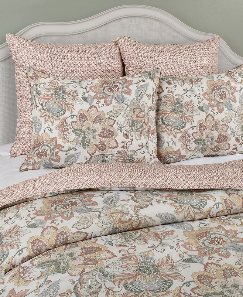 Royal Court Janessa Jacobean 4-Pc. Comforter Set, California King