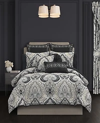Royal Court Messina Damask 3-Pc. Comforter Set, King/California King