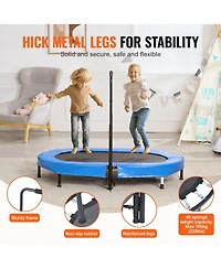 Slickblue Portable Foldable Mini Toddler Trampoline Indoor Outdoor Kids Bounce Toy