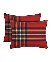 J Queen New York Andrew Plaid 3-Pc. Duvet Cover Set, King/California King