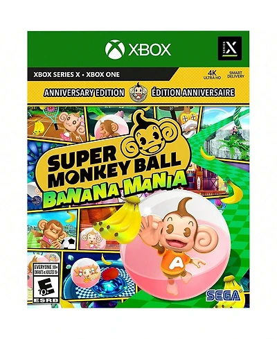 Sega Games Super Monkey Ball Banana Mania Anniversary Launch Edition for Xbox One and Xbox Series X