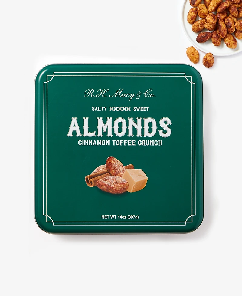 R.h. Macy & Co. Cinnamon Toffee Almond Crunch Gift Tin, 14 oz., Macy's Exclusive
