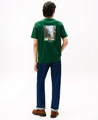 Tommy Hilfiger Men's Photo Print Graphic Cotton T-Shirt