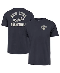'47 Brand Men's Blue New York Knicks Turn Back Franklin T-Shirt