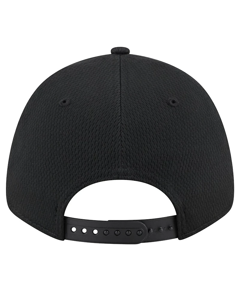 New Era Men's Black Jacksonville Jaguars Main B-Dub 9FORTY Adjustable Hat