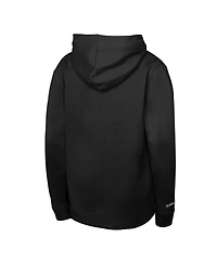 Mitchell & Ness Big Boy's and Girl's Black Phoenix Suns Hardwood Classics Lightweight Thermal Long Sleeve Hoodie T-Shirt