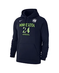 Nike Men's Napheesa Collier Navy Minnesota Lynx Explorer Edition Name Number Pullover Hoodie