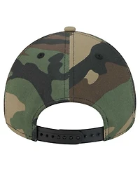 New Era Men's Camo Tennessee Titans Mystic Camo A-Frame 9FORTY Adjustable Hat