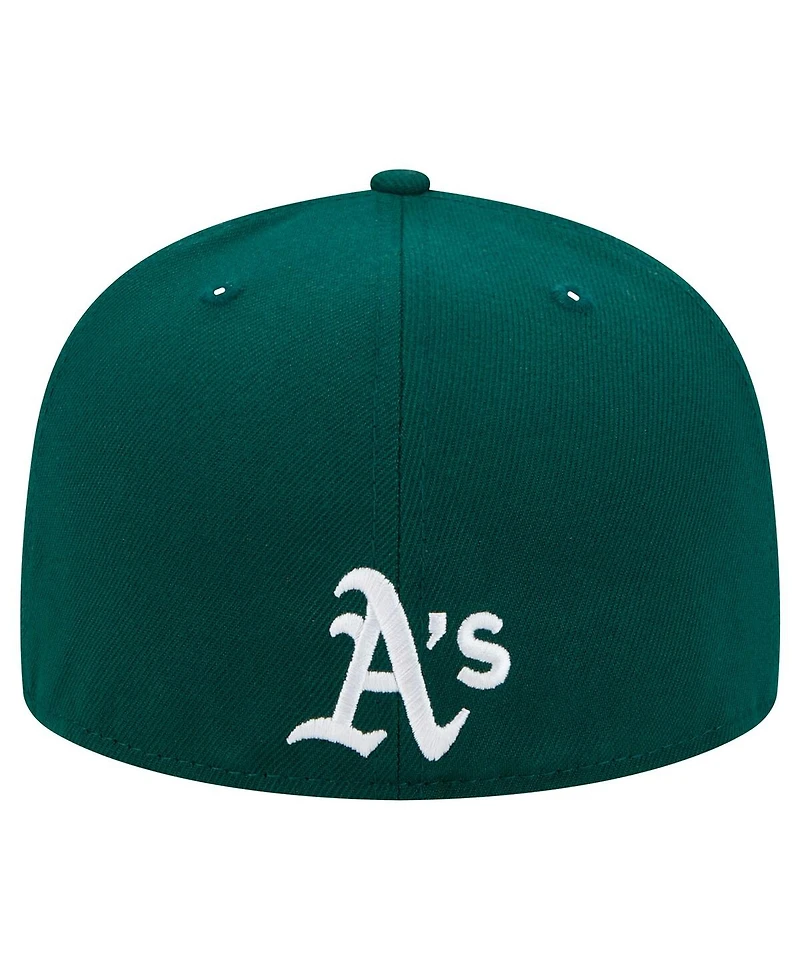 New Era Men's Green Oakland Athletics Ransom 59FIFTY Fitted Hat