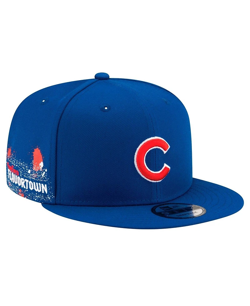 Guy Fieri's Flavortown x Mlb Men's Royal Chicago Cubs 9FIFTY Snapback Hat