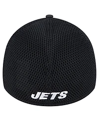 New Era Men's Black York Jets Active Camo 39THIRTY Flex Hat