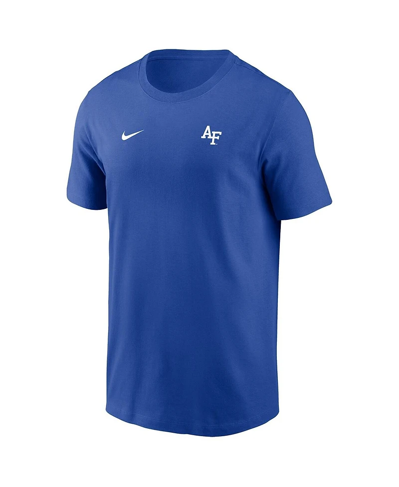 Nike Men's Royal Air Force Falcons 2025 Sideline Legend Performance T-Shirt