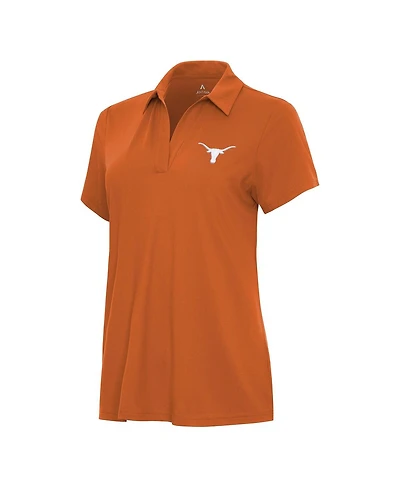 Antigua Women's Texas Orange Longhorns Era Polo Shirt