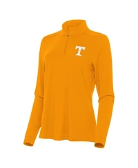Antigua Women's Tennessee Orange Volunteers Intent Quarter-Zip Top