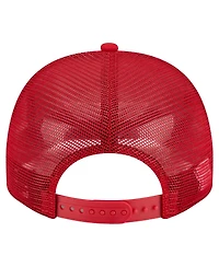 New Era Men's Red Washington Capitals Vintage Team Rope A-Frame 9FIFTY Snapback Hat