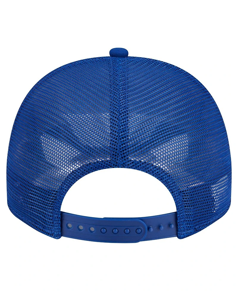 New Era Men's Blue New York Rangers Vintage Team Rope A-Frame 9FIFTY Snapback Hat