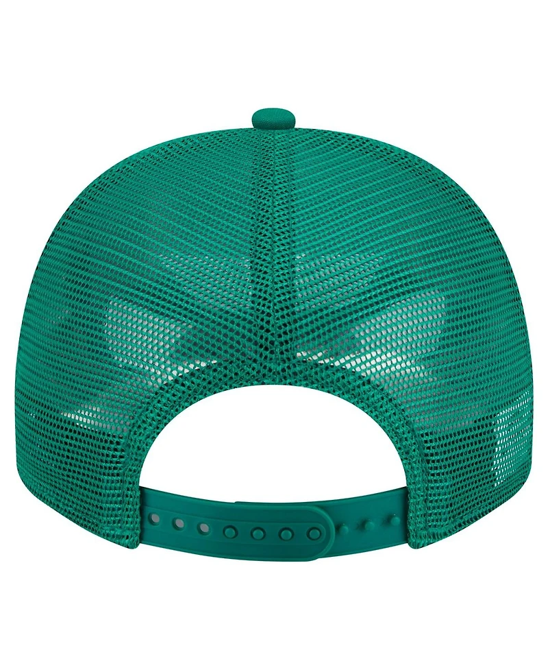 New Era Men's Kelly Green Boston Celtics Vintage Team Rope A-Frame 9FIFTY Snapback Hat