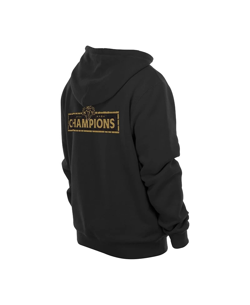 New Era Men's Black York Liberty Champions Premium Pullover Hoodie