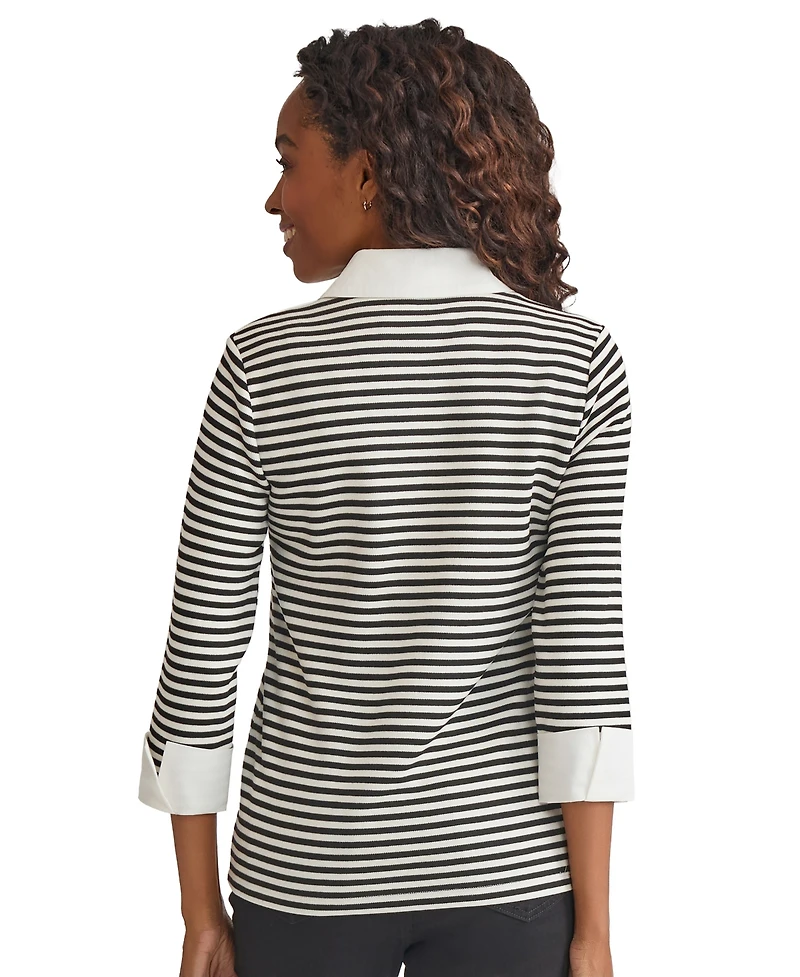Jones New York Women's V-Neck Top