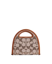 Coach Crystal Top Handle Card Case Wallet