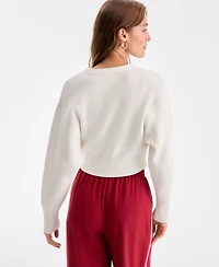 Bar Iii Women's Long-Sleeve Hardware Cardigan, Exclusively at Macy's