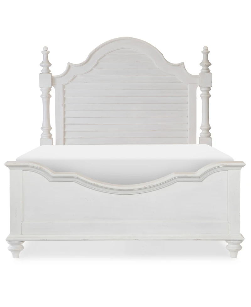 Mandeville Full Louvered Bed, Created for Macy's.
