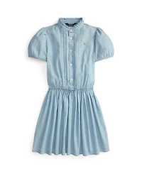 Polo Ralph Lauren Big Girls Chambray Dress