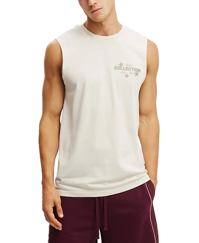 Cotton On Men's Graphic Muscle Tank Top