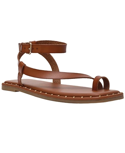Wild Pair Women's Genessis Buckle Flat Sandals, Exclusively at Macy's