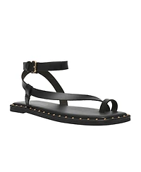 Wild Pair Women's Genessis Buckle Flat Sandals, Exclusively at Macy's