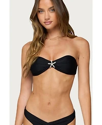 Edikted Women's Starfish Bandeau Bikini Top