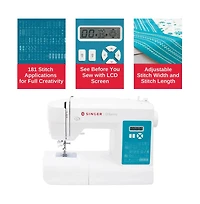6180 Brilliance Plus Sewing Machine with Extension Table