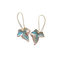 Sohi Women's Leaf Drop Earrings
