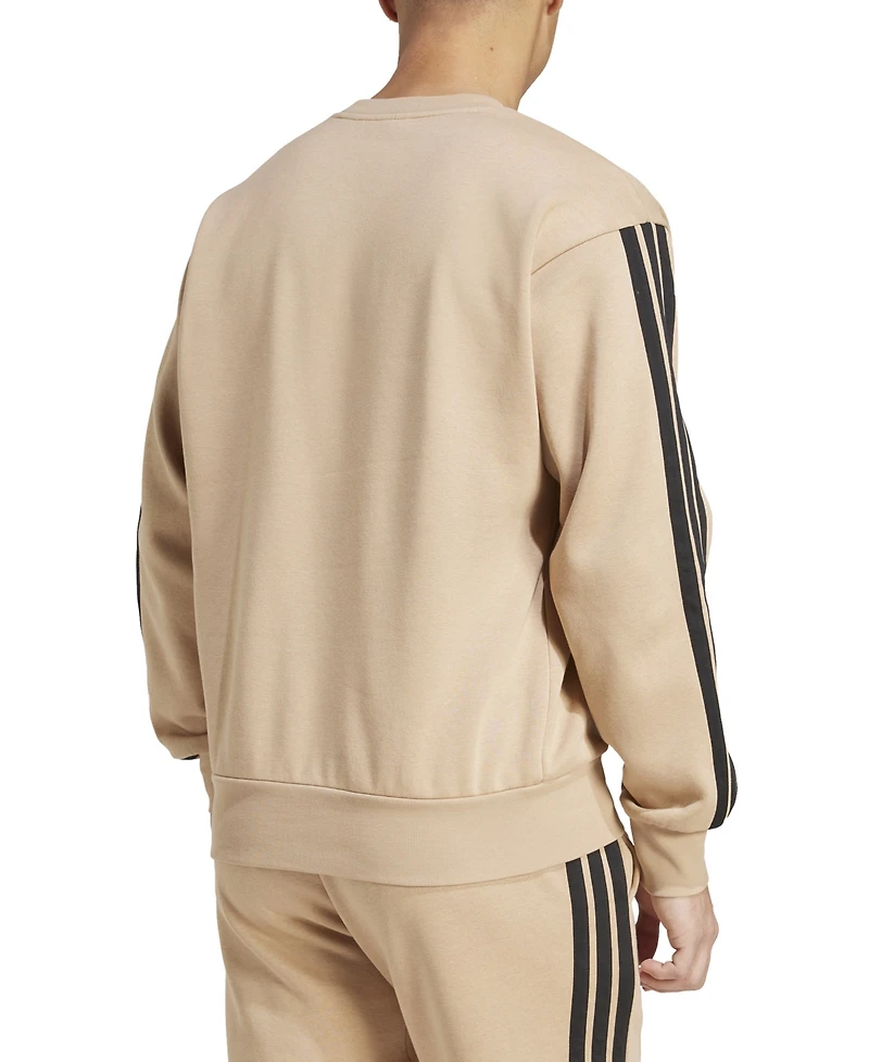 adidas Men's Essentials 3-Stripes Fleece Sweatshirt