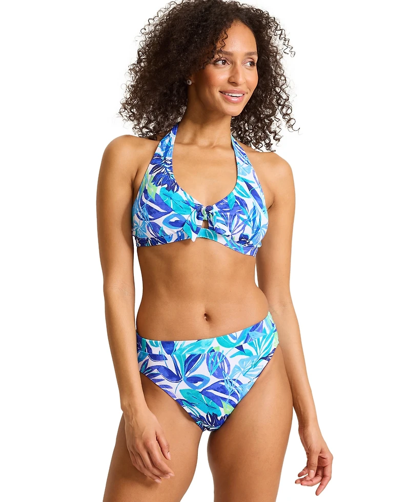 Tommy Bahama Women's Marina Printed Halter Bikini Top