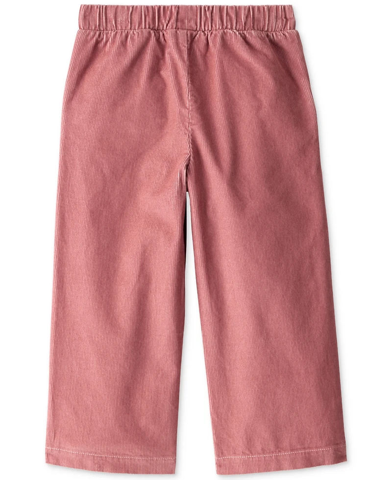 Carter's Toddler Girls Cotton Wide-Leg Pants