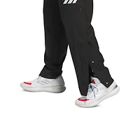 adidas Men's Three-Stripe Woven Snap Pants