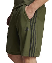 adidas Men's Pique 3-Stripes Logo Training Shorts