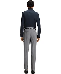 Boss by Hugo Men's Stretch-Cotton Poplin Regular-Fit Dress Shirt