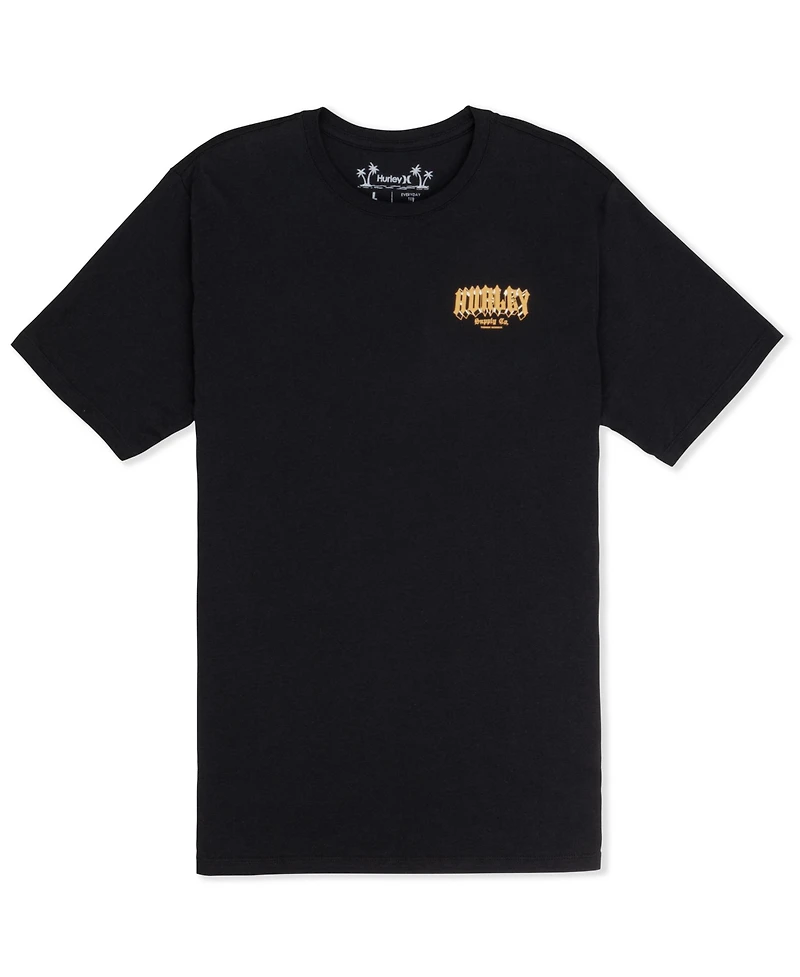Hurley Men's Scorped Short Sleeve T-Shirt