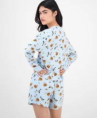 Love Tribe Juniors' Witchy Woodstock Long-Sleeve Shirt