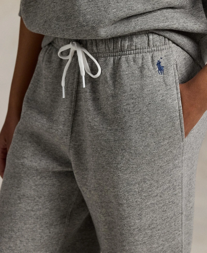 Polo Ralph Lauren Women's Drawstring Fleece Wide-Leg Sweatpant