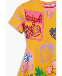 Desigual Girls Girls's Skater dress with prints