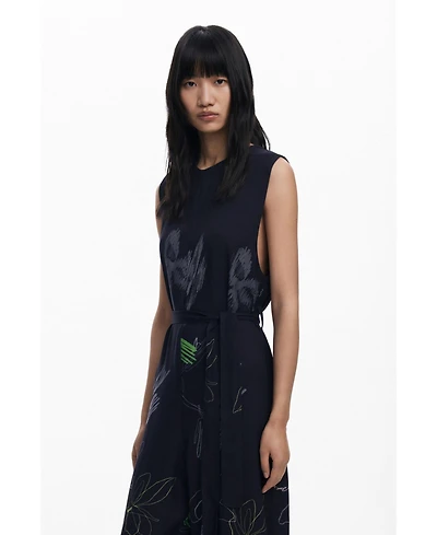 Desigual Women's Floral palazzo jumpsuit