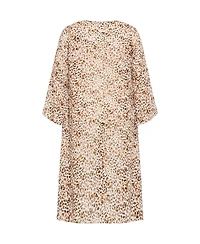 City Chic Plus Remi Leopard Print Jacket