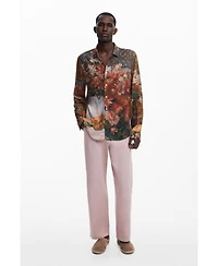Desigual Men's Long-sleeve checkered shirt