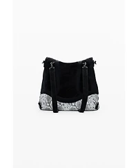 Desigual Women's Medium convertible snake backpack