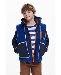 Desigual Boys Boys's Detachable shearling jacket