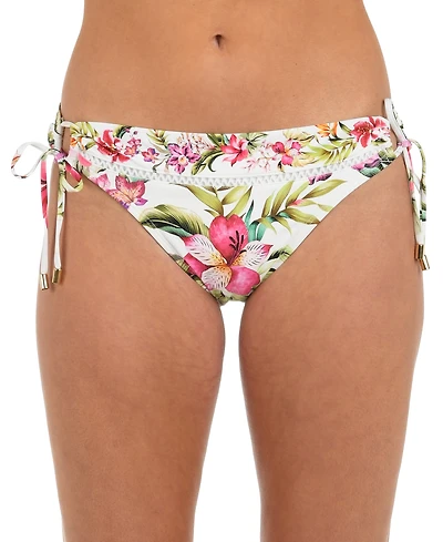 La Blanca Women's Polynesian Side-Tie Hipster Bikini Bottoms