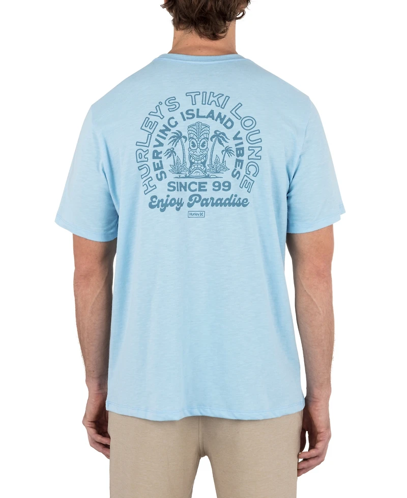 Hurley Men's Tiki Slub Short Sleeve T-Shirt